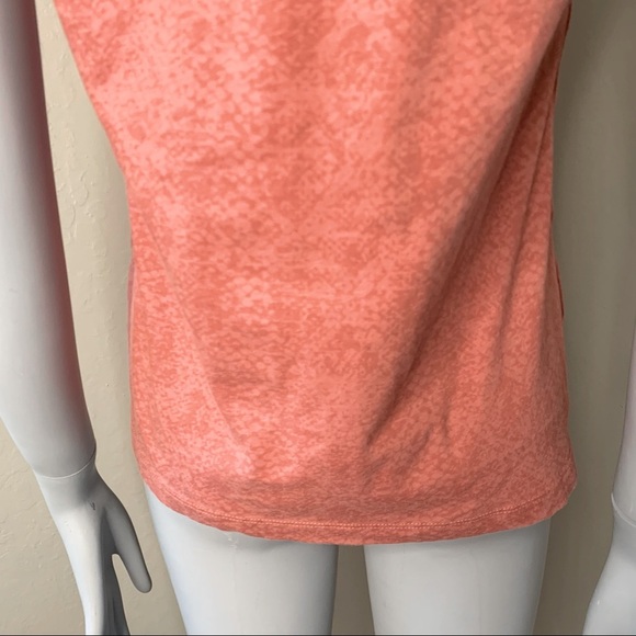 ATHLETA Daily Snake Tee 100% Cotton Etruscan Red Orange Size XS Style# 530842 - Picture 11 of 14